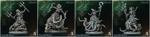 3D Printed Archvillain Games High Seas - Gravetide Gravetide Siren 28 32mm D&D