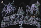 3D Printed Archvillain Games Drokzok Riders The Queen's Web Underworld 28 32mm D&D