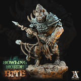 3D Printed Archvillain Games Howling Horde - Gnoll Scouts 28mm 32mm D&D