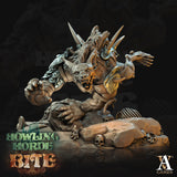 3D Printed Archvillain Games Howling Horde - Gnoll Trackers 28mm 32mm D&D