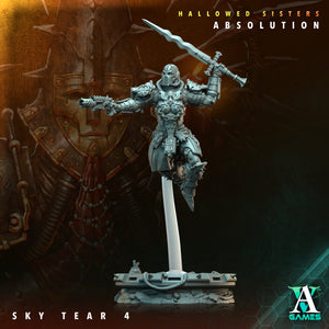 3D Printed Archvillain Games Hallowed Sisters Absolution - Sky Tear 28mm 32mm D&D