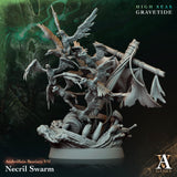 3D Printed Archvillain Games Necril Swarm Archvillain Bestiary Vol VII 28 32mm D&D