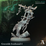 3D Printed Archvillain Games High Seas - Gravetide Gravetide Ironbound 28 32mm D&D