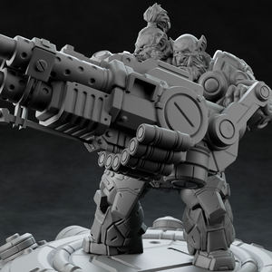 3D Printed Nafarrate Heavy Orc Set Space Orcs 28 32 mm D&D