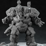 3D Printed Nafarrate Heavy Orc Set Space Orcs 28 32 mm D&D