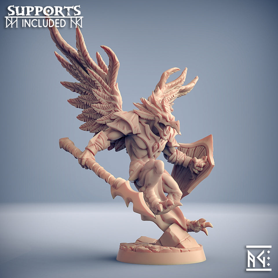3D Printed Artisan Guild High Griphkins Set Eye Cult Flying Gryphkin 28mm 32mm
