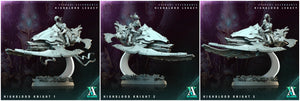 3D Printed Archvillain Games Highblood Knight Sylvari Ascendants Highblood Legacy Archvillain Society Vol XXXV 28 32mm D&D