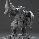 3D Printed Nafarrate Hunter Orc Set Space Orcs 28 32 mm D&D