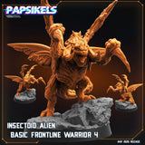 3D Printed Papsikels Insectoid Alien Basic Frontline Warrior Set May 2025 Alien vs. Humans Reconnaissance28mm 32mm