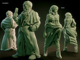 3D Printed Nafarrate NPCS Lovecraftian Bestiary 28 32 mm D&D