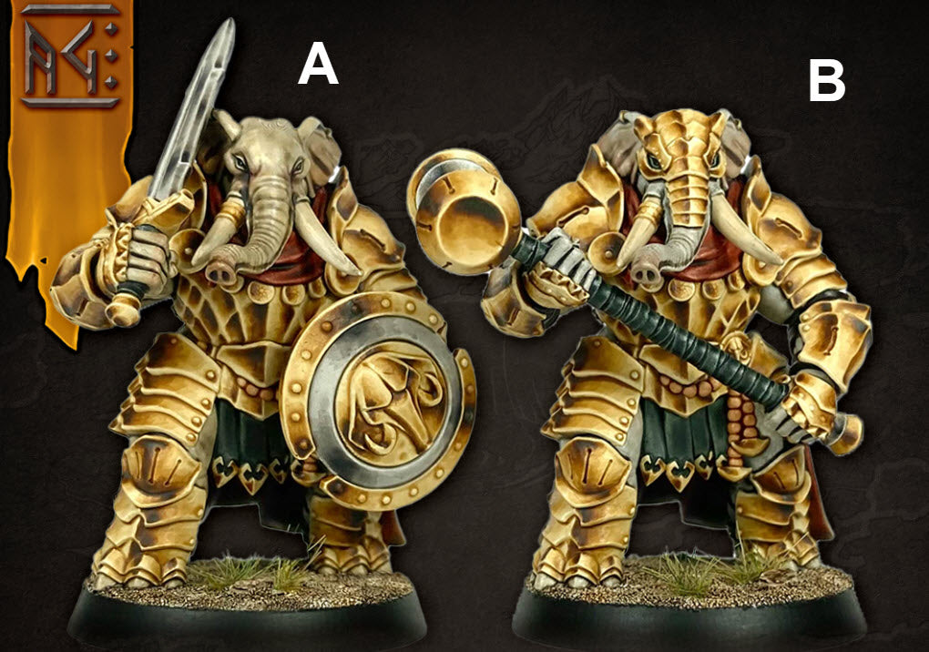 3D Printed Artisan Guild Ivory Sentinel Vanguard 28mm 32mm
