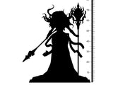 3D Printed Clay Cyanide Mortisbane Revenants - Ixchel Goddess Of The Moon 28mm 32mm D&D