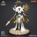 3D Printed Clay Cyanide Mortisbane Revenants - Ixchel Goddess Of The Moon 28mm 32mm D&D
