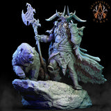3D Printed Archvillain Games Frostburn Horrors - Frost Giant Jarl 28mm 32mm D&D