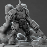 3D Printed Nafarrate Jumper Orc Set Space Orcs 28 32 mm D&D