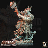 3D Printed Archvillain Games Khazaad Steelbreaker Clan - Steelbreaker Engineers 28mm 32mm D&D