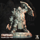 3D Printed Archvillain Games Khazaad Steelbreaker Clan - Steelbreaker Dwarf Warriors 28mm 32mm D&D