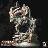 3D Printed Archvillain Games Khazaad Steelbreaker Clan - Steelbreaker Warriors Ram Riders 28mm 32mm D&D