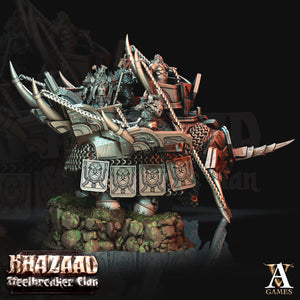3D Printed Archvillain Games Khazaad - Steelbreaker Clan War Bjargan 28 32mm D&D