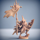 3D Printed Artisan Guild King Osteras The Chosen of Holmuran Death-Tide Jurakin 28mm 32mm