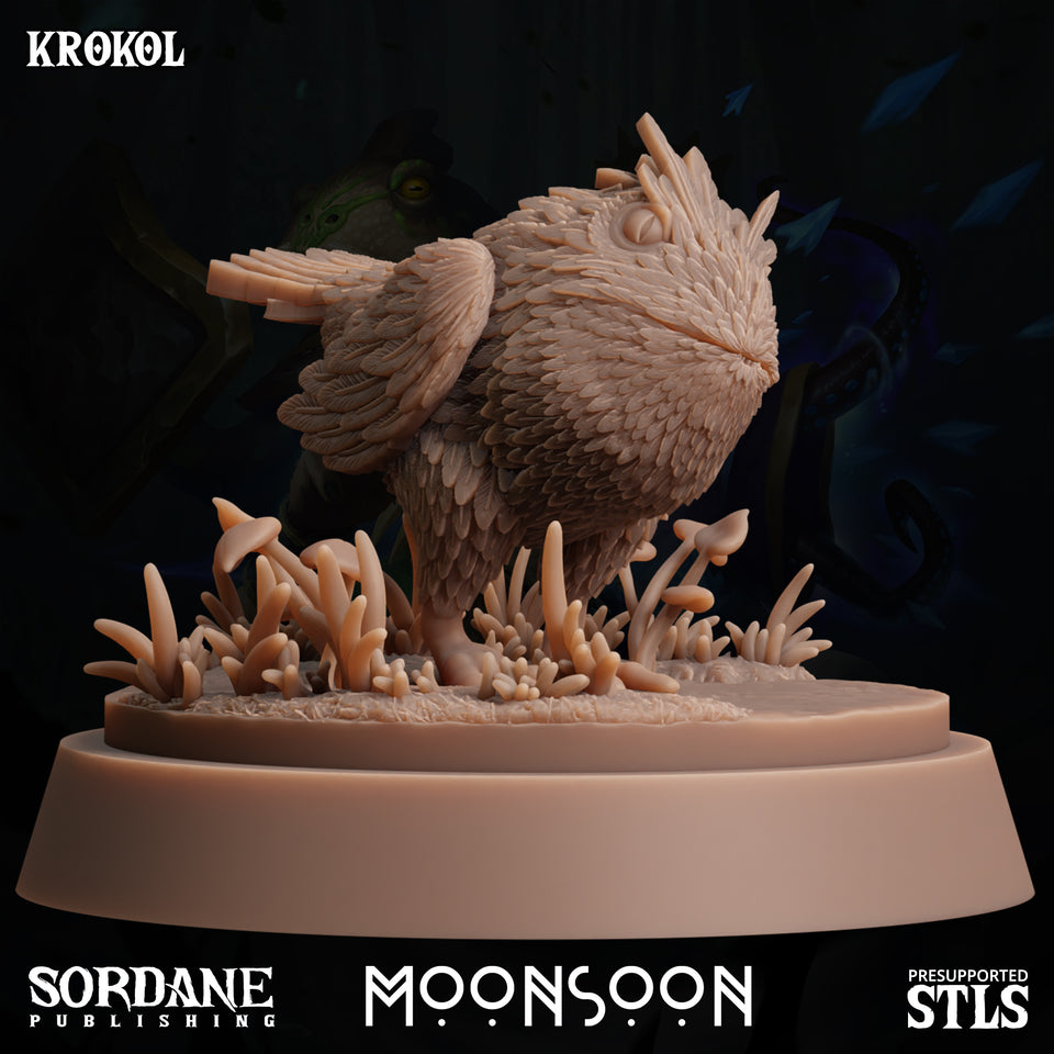 3D Printed Sordane Publishing Krokol Moonsoon 28 32mm D&D