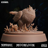 3D Printed Sordane Publishing Krokol Moonsoon 28 32mm D&D