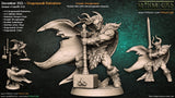 3D Printed Artisan Guild Krommir Stronghammer Dragonpeak Barbarians 28mm 32mm
