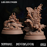 3D Printed Sordane Publishing Lava Bug Swarm Moonsoon 28 32mm D&D