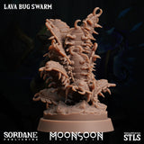 3D Printed Sordane Publishing Lava Bug Swarm Moonsoon 28 32mm D&D