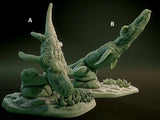 3D Printed Nafarrate Liopleurodon Lovecraftian Bestiary 28 32 mm D&D