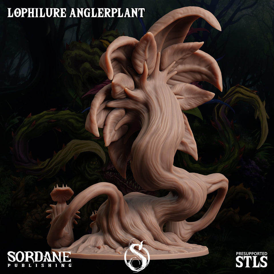 3D Printed Sordane Publishing Lophilure Anglerplant Cupid's Embrace Set 28 32mm D&D