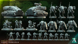 3D Printed Archvillain Games Argo Commando Morior Invictus Argo Commando 28 32mm D&D