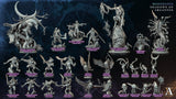 3D Printed Archvillain Games Draevan - Lycan Exarch Moondance - Shadows of Argantos 28 32mm D&D
