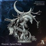 3D Printed Archvillain Games Draevan - Lycan Exarch Moondance - Shadows of Argantos 28 32mm D&D