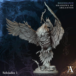 3D Printed Archvillain Games Selenoprosopos Moondance - Shadows of Argantos 28 32mm D&D