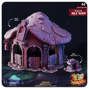 3D Printed Cast n Play Red Magic Spa Set 28mm 32mm D&D