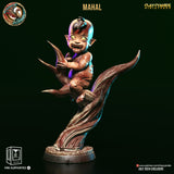 3D Printed Clay Cyanide Tiyanak Philippine Mythology 28 32 mm D&D