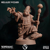 3D Printed Sordane Publishing Melaleu Wizard 28 32mm D&D