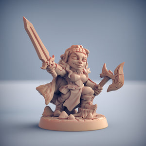 3D Printed Artisan Guild Beetroot Gnomes Set 28mm 32mm