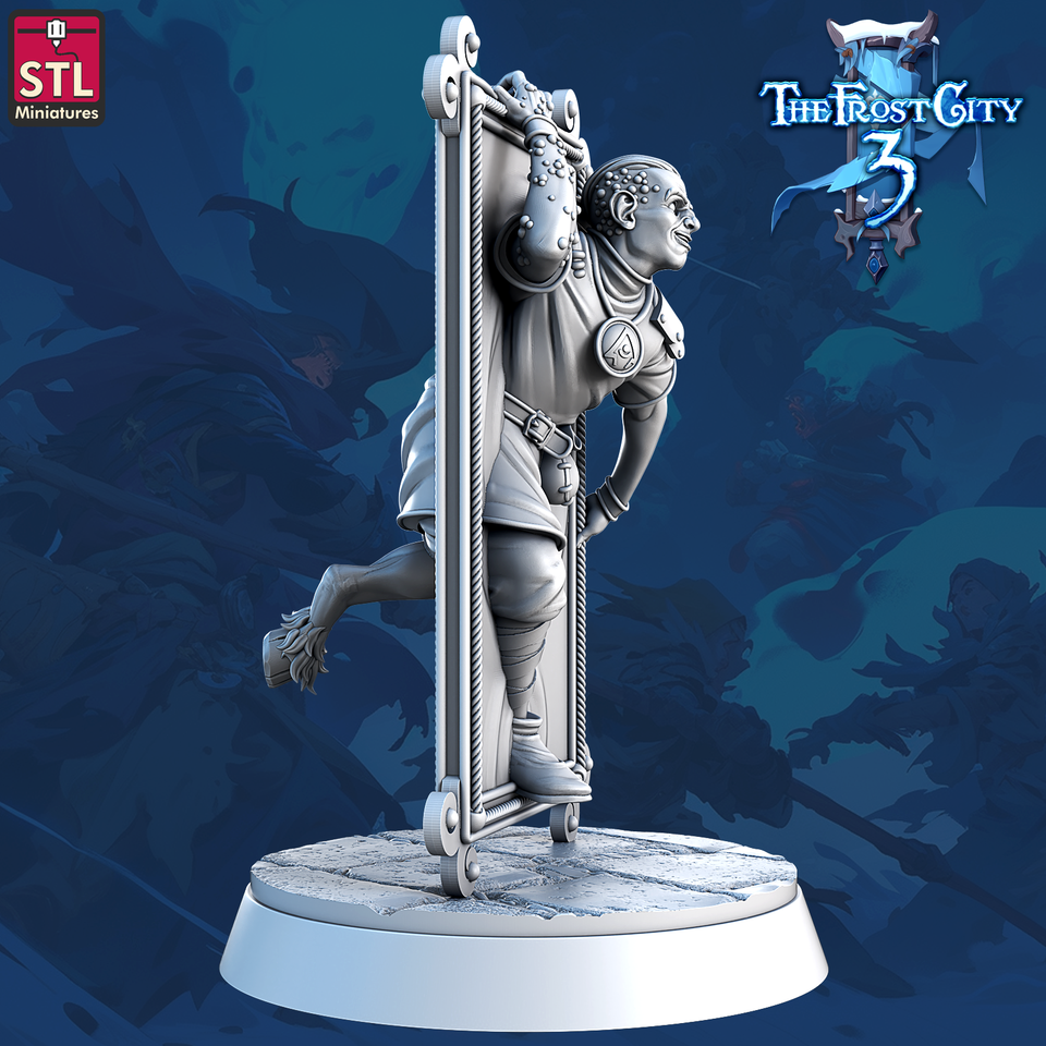 3D Printed STL Miniatures Mirror Monster Core Characters The Frost City 3 28 - 32mm War Gaming D&D