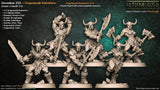 3D Printed Artisan Guild Modular Dragonpeak Barbarians Dragonpeak Barbarians 28mm 32mm