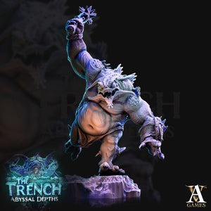 3D Printed Archvillain Games Morlok Big Bois The Trench Abyssal Depths 28 32mm D&D