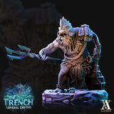 3D Printed Archvillain Games Morloks The Trench Abyssal Depths 28 32mm D&D