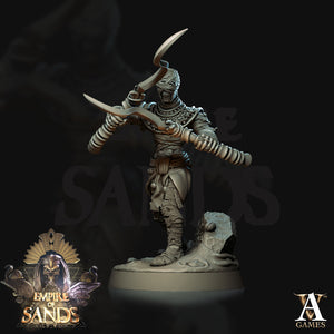 3D Printed Archvillain Games Mummies The Empire of Sands 28 32mm D&D
