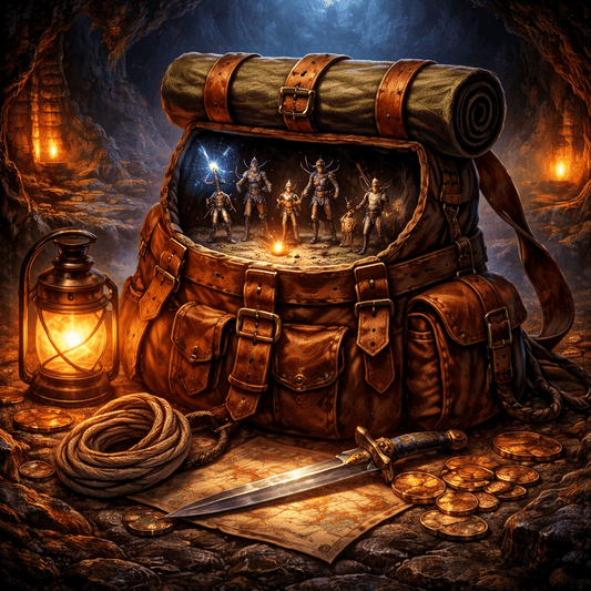Mystery Encounter Crate – Adventurer Tier | Random DnD Resin Miniatures Loot Box - 3D Printing Boss 