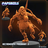 3D Printed Papsikels Necromorph Pregnant Set May 2025 Alien vs. Humans Reconnaissance 28mm 32mm (Copy)