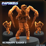 3D Printed Papsikels Necromorph Slashers Set January 2025 - Scifi 28mm 32mm