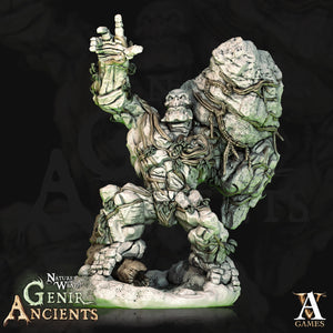 3D Printed Archvillain Games Nature's Wrath Genir Ancients - Forest Elementals 28mm 32mm D&D