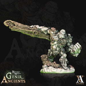 3D Printed Archvillain Games Nature's Wrath Genir Ancients - Forest Elementals 28mm 32mm D&D