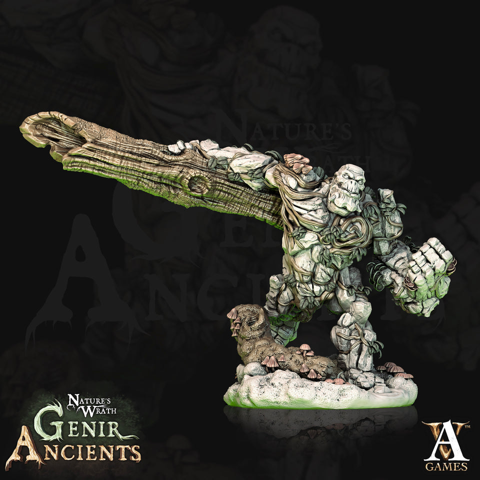 3D Printed Archvillain Games Nature's Wrath Genir Ancients - Forest Elementals 28mm 32mm D&D